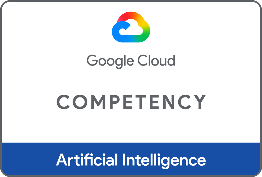 Google Cloud Artificial Intelligence Competency